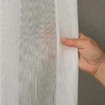 balık sırtı desenli tül perde – ağır gramajlı, Özel Ölçü & pile seçenekli