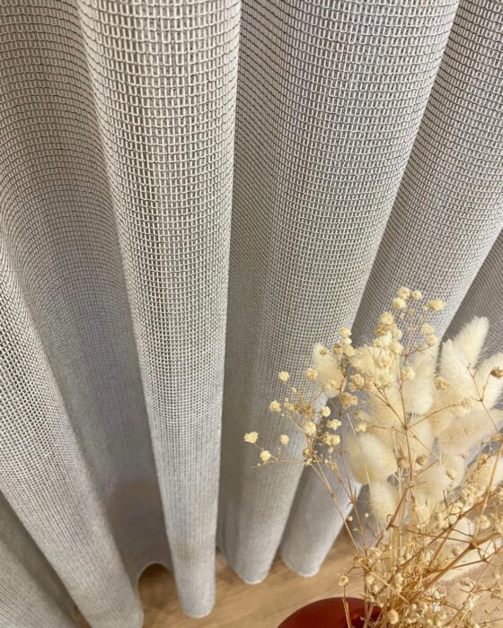 Perdeshop | Online Tül Perde, Fon Perde ve Aksesuarları modern file tül perde Ütü İstemeyen bej tül perde – mutfak ve tüm odalar İçin Şık tasarım Özel ölçü