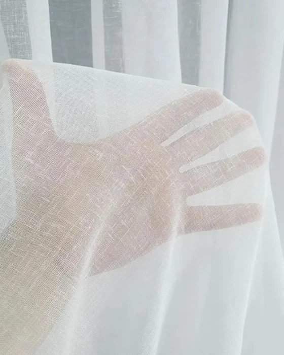 Perdeshop | Online Tül Perde, Fon Perde ve Aksesuarları milano keten tül perde – polyester karışımlı, kırışmayan Ütü gerektirmez tül