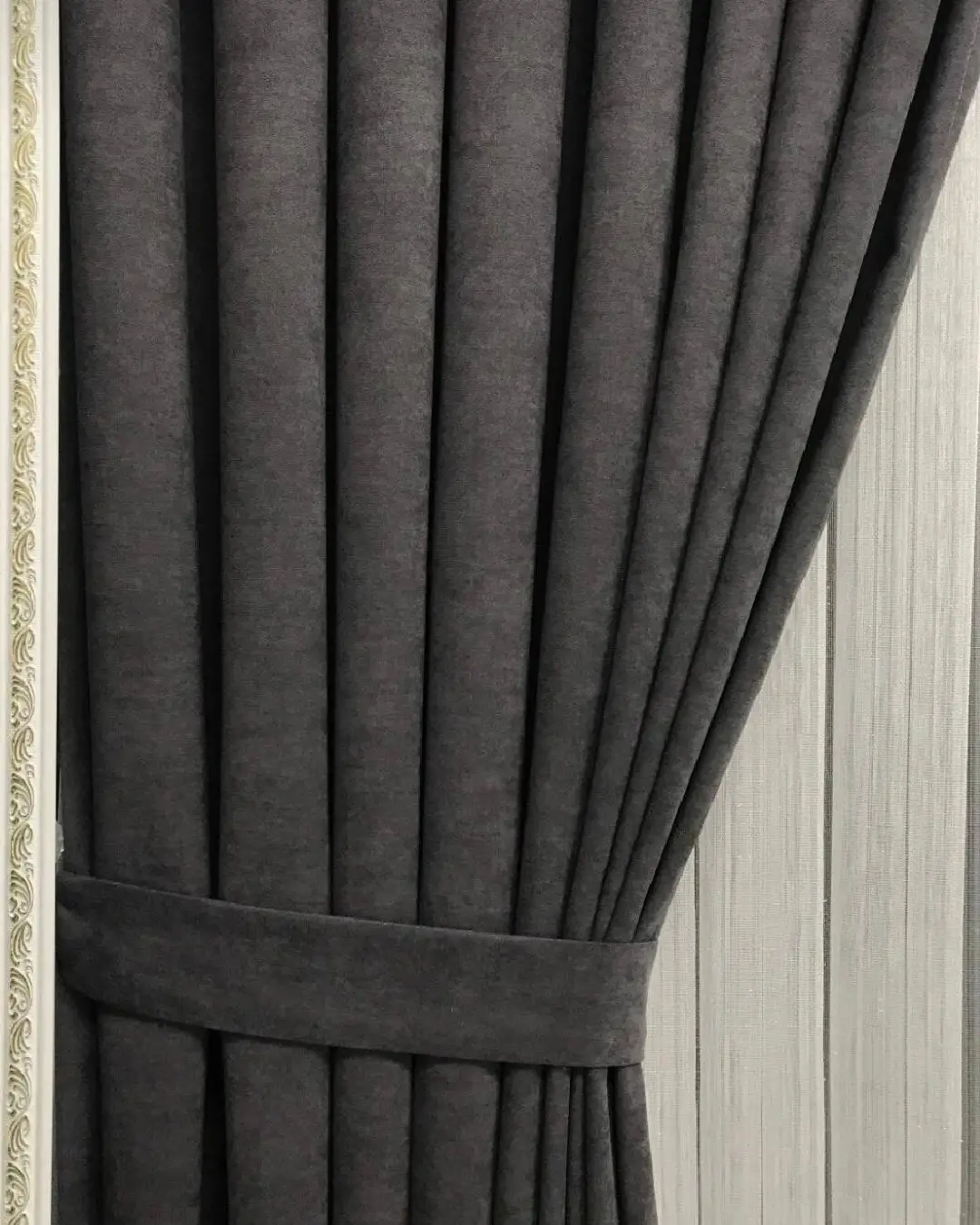 antrasit renk lüks panama fon perde – dökümlü ve Ütü gerektirmez antrasit renk lüks panama fon perde – dökümlü ve Ütü gerektirmez