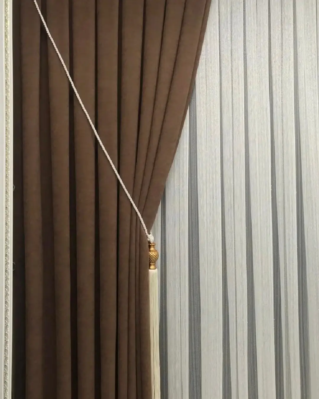 kahve rengi lüks panama fon perde – dökümlü ve Ütü gerektirmez kahve rengi lüks panama fon perde – dökümlü ve Ütü gerektirmez
