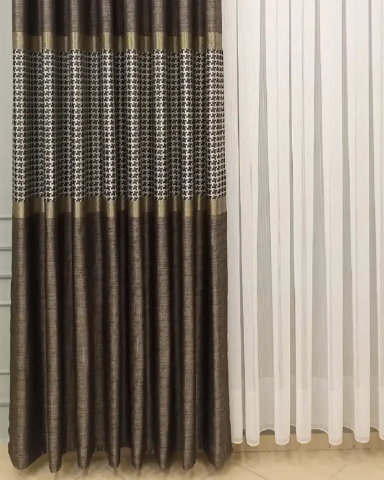 pano fon perde kazayagı kahverengi 7