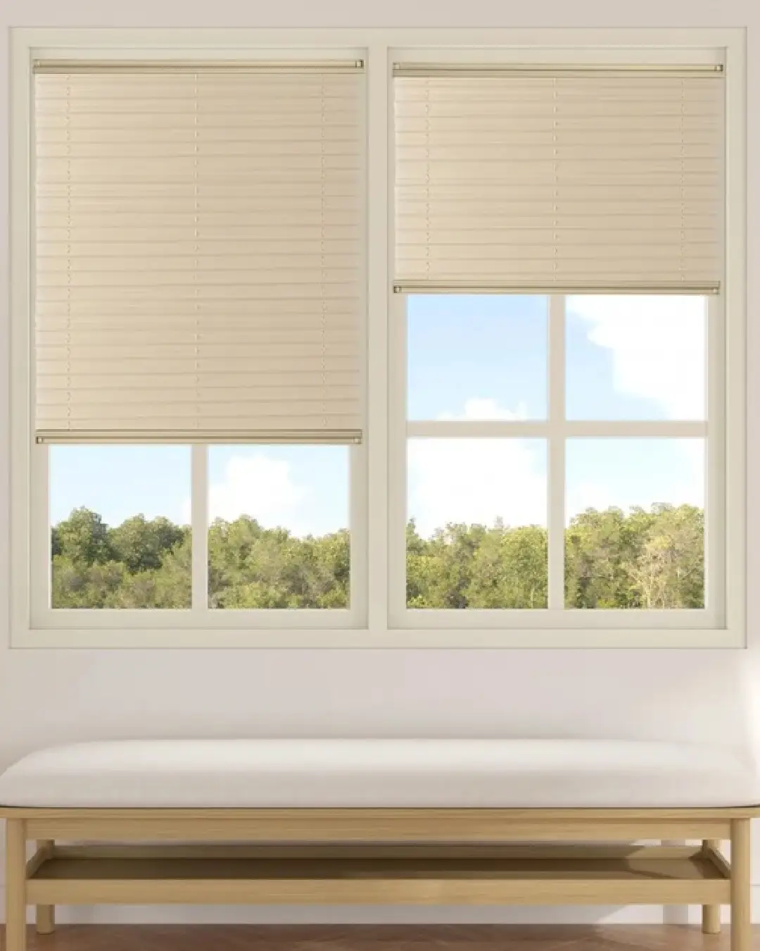 krem plise perde modern cam balkon ve pencere Çözümü (güneşlik & gizlilik) krem plise perde modern cam balkon ve pencere Çözümü (güneşlik & gizlilik)