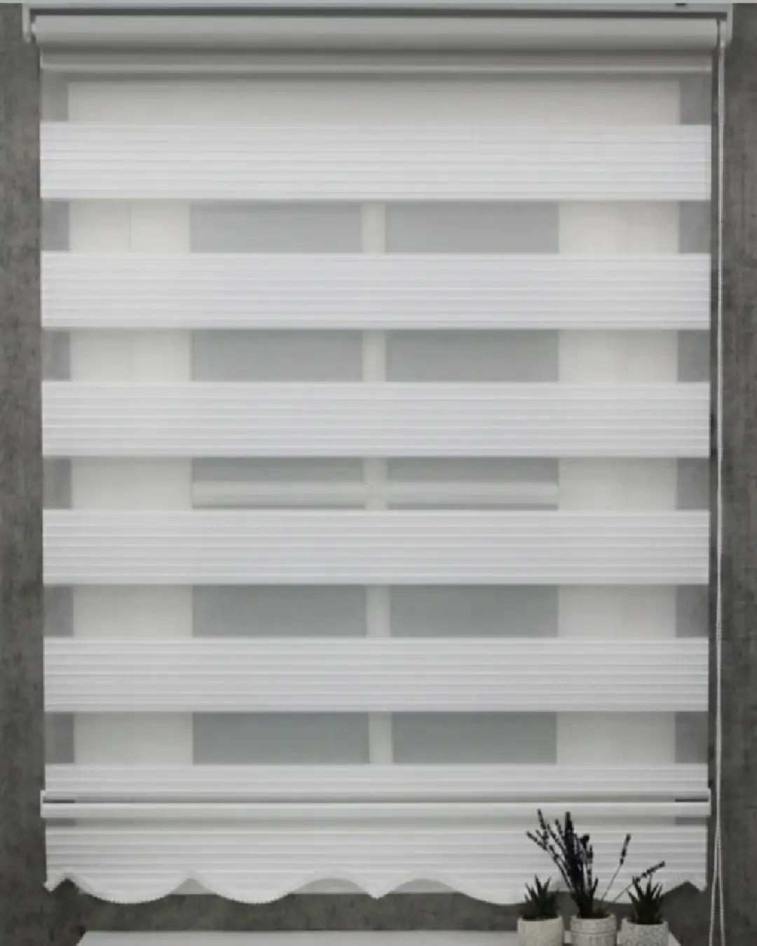 pliseli beyaz zebra perde (Özel Ölçü seçenekli) pliseli beyaz zebra perde (Özel Ölçü seçenekli)